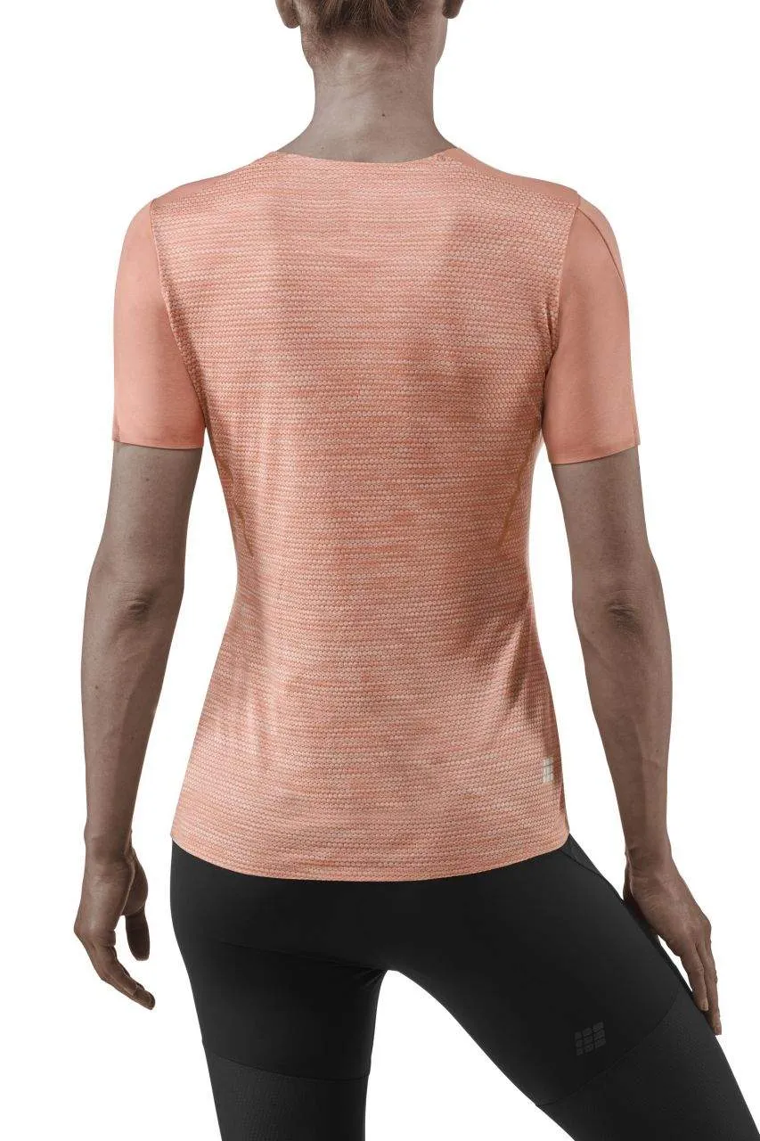 CEP | Run Shirt Short Sleeve | Women's | Rose