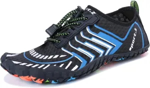 MAYZERO Water Shoes Men Women Swim Surf Shoes Beach Pool Shoes Wide Toe Hiking Aqua Shoes Winter House Slippers