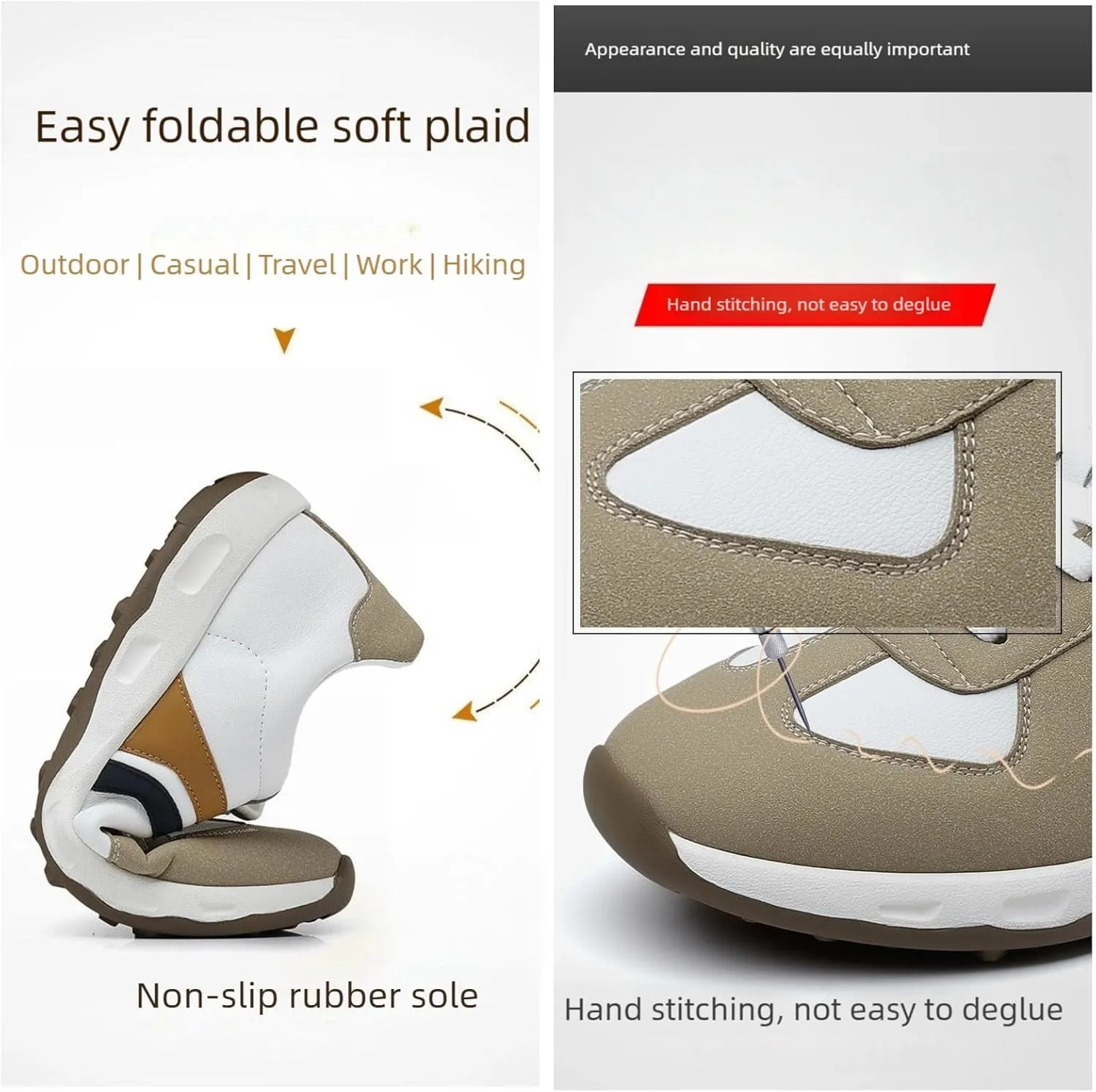 Men's Fashion Leather Lace Up Sneakers Casual Lightweight Low Top Non Slip Athletic Sport Shoes for Running Driving Walking Tennis