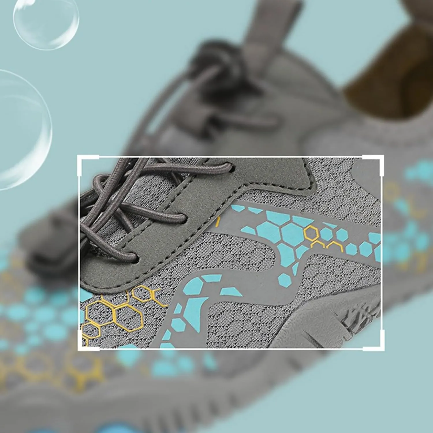 Non Slip Quick-Dry Water Shoes for Women Men Beach Sports Barefoot Shoes Lightweight Wading Shoe Surfing Shoe