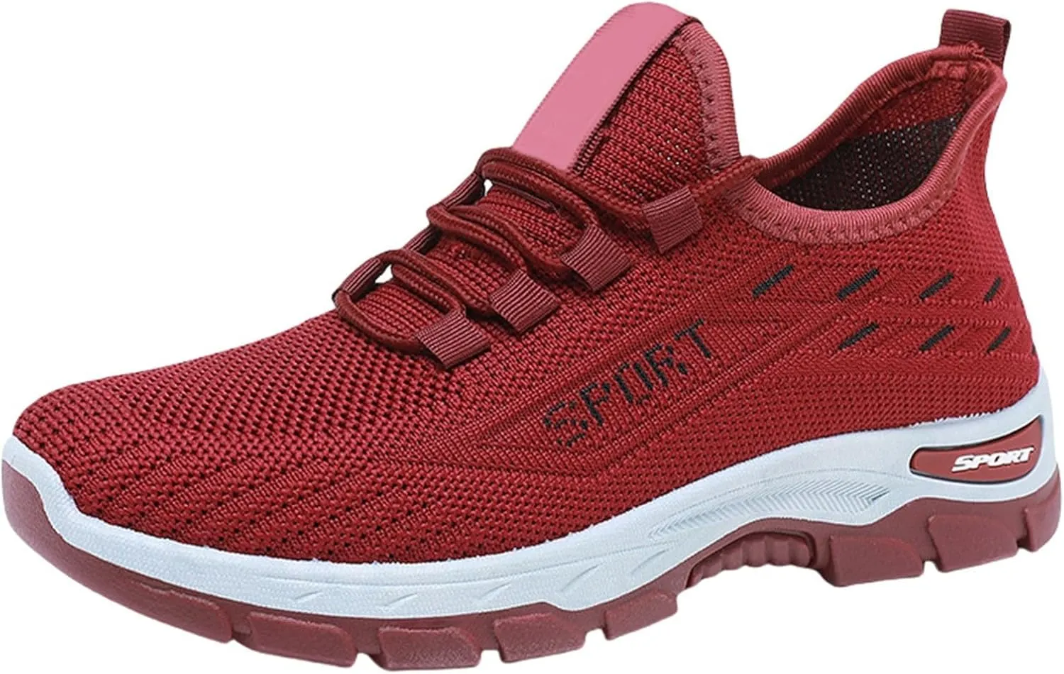 Ortho Shoes for Women Men Knitted Mesh Breathable Orthopedic Sneaker,Non Slip&Arch Support Soft-Soled Tennis Athletic Hiking Shoe,Lightweight Plantar Fasciitis Neuropathy Sneakers with Wide Toe Box