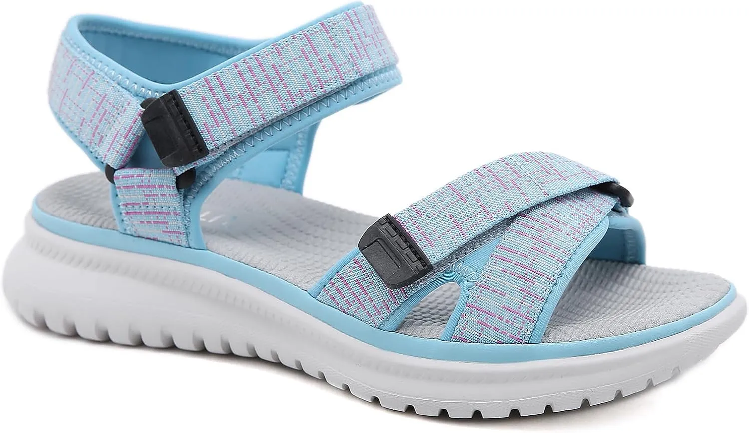 Semshedy Women Sports Sandals with Ankle Strap Walking Sandals Ladies Hiking Sandals for Summer Beach Athletic Sandals