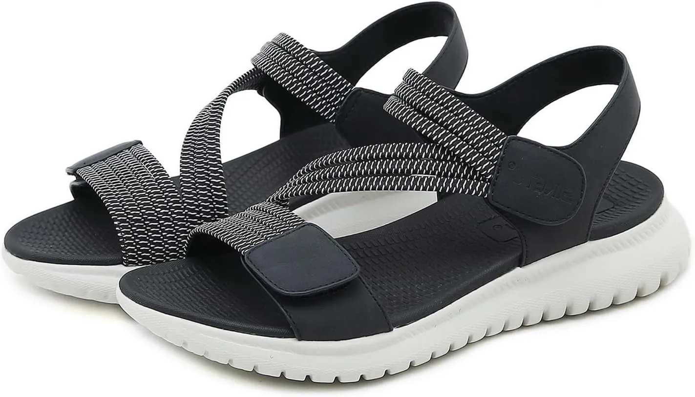 Semshedy Women Sports Sandals with Ankle Strap Walking Sandals Ladies Hiking Sandals for Summer Beach Athletic Sandals