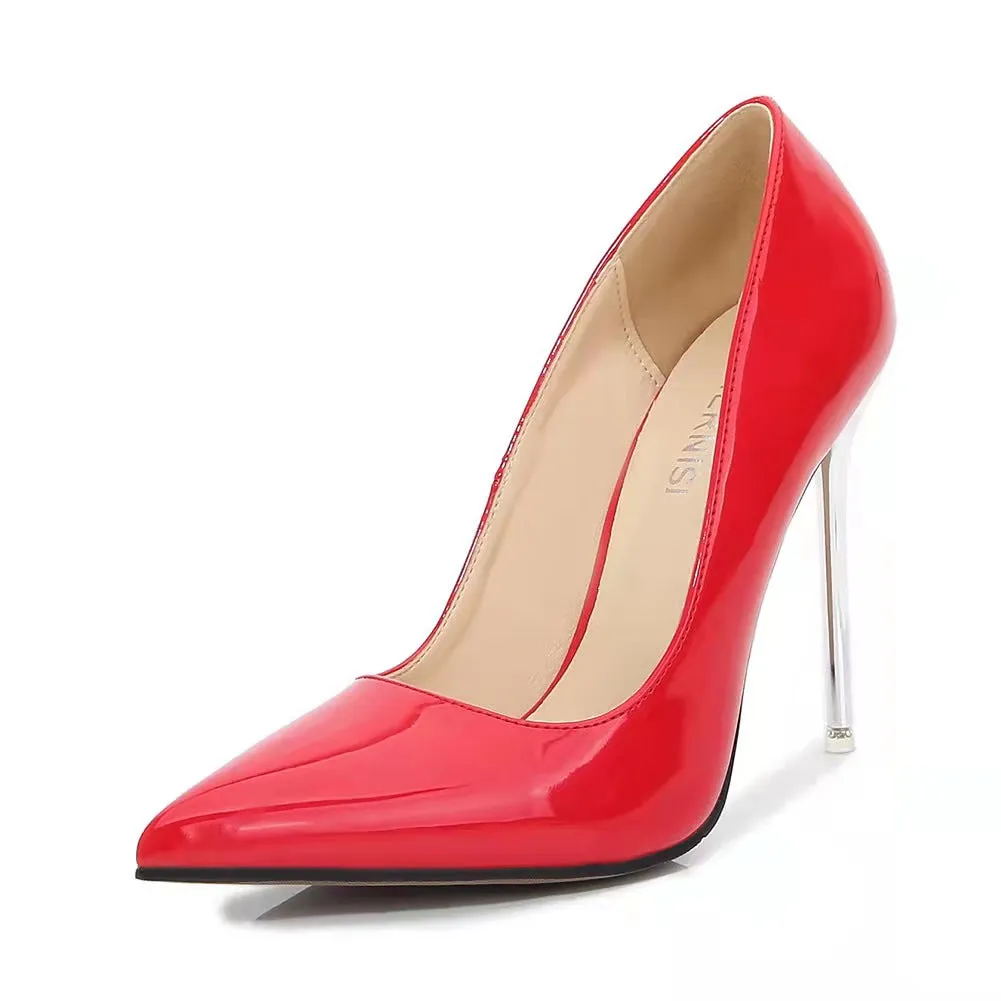 Sexy Metal Heel Pump