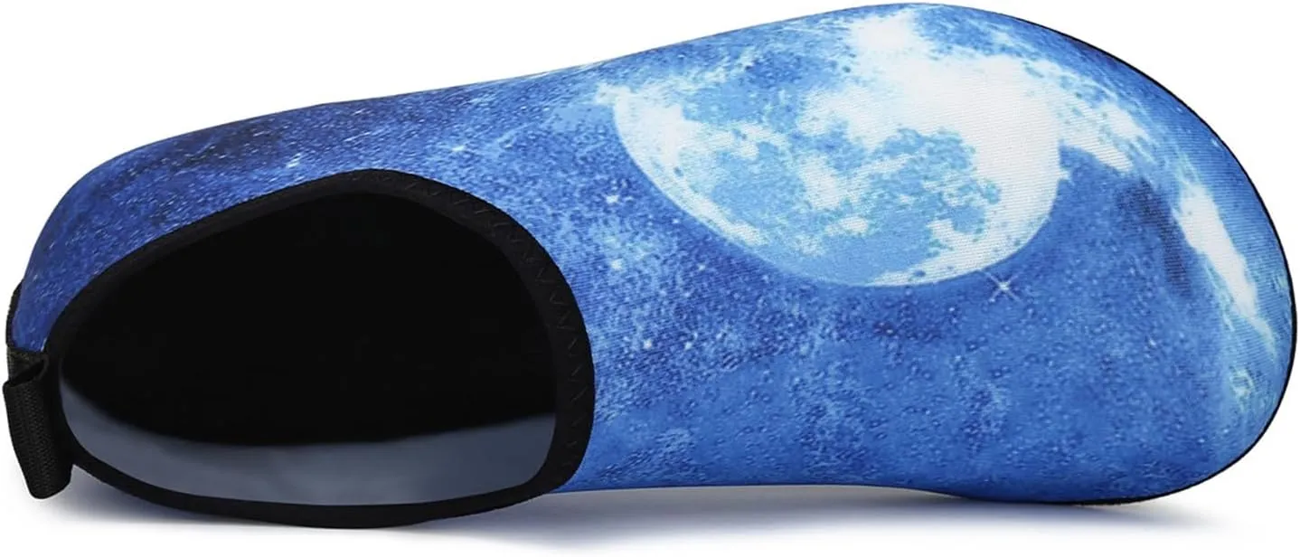 Water Proof Shoes for Women Wide Width Water Sports Shoes Barefoot Quick-Dry Aqua Yoga Socks Slip On for Women Barefoot Non-Slip Beach Pool Swimming Diving Surf Aqua Sports Walking Yoga Shoe