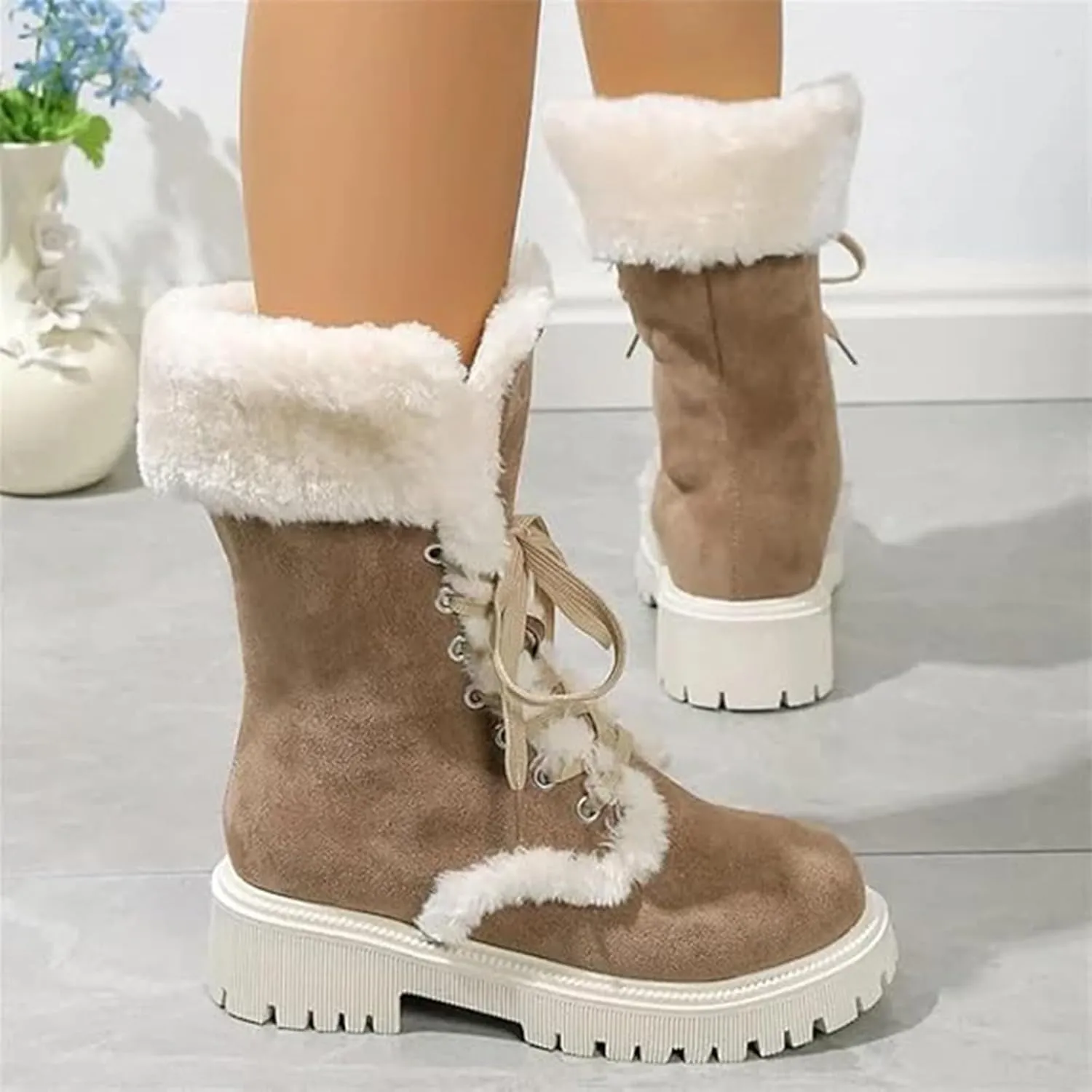 Winter Boots Women Outdoor Ski Boots Thickening Woman Snow Boots