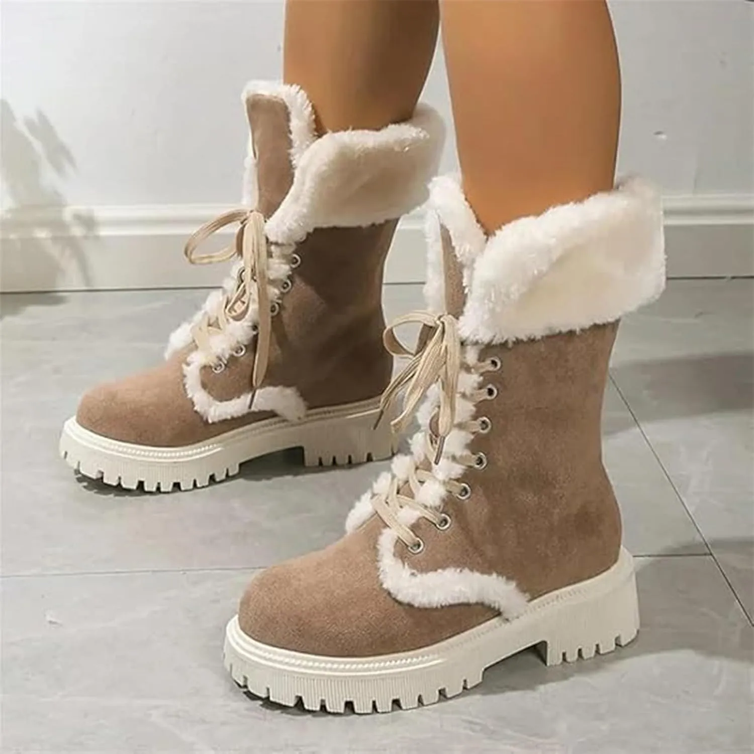 Winter Boots Women Outdoor Ski Boots Thickening Woman Snow Boots